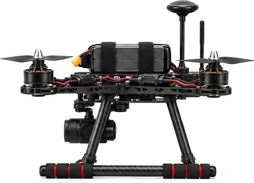 AltayX Modüler Dron Sistemi, sol görünüm