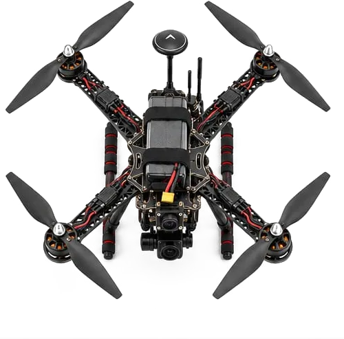 AltayX Modüler Dron Sistemi, üst görünüm